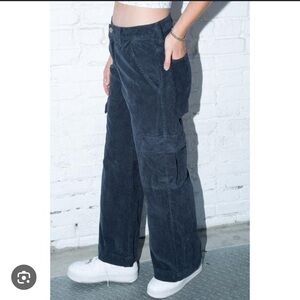 Brandy Melville corduroy wide leg pants